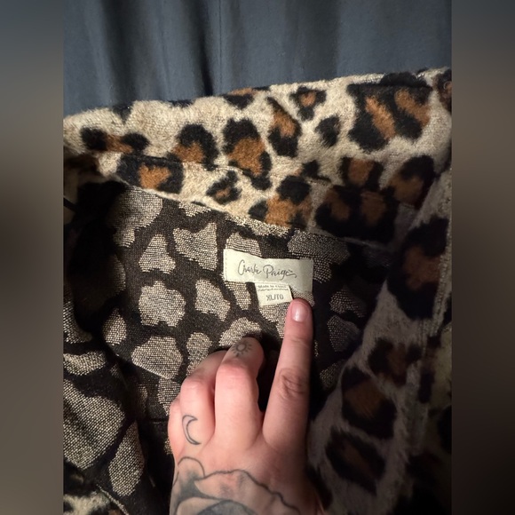 Leopard print Charlie Paige jacket - Picture 2 of 3